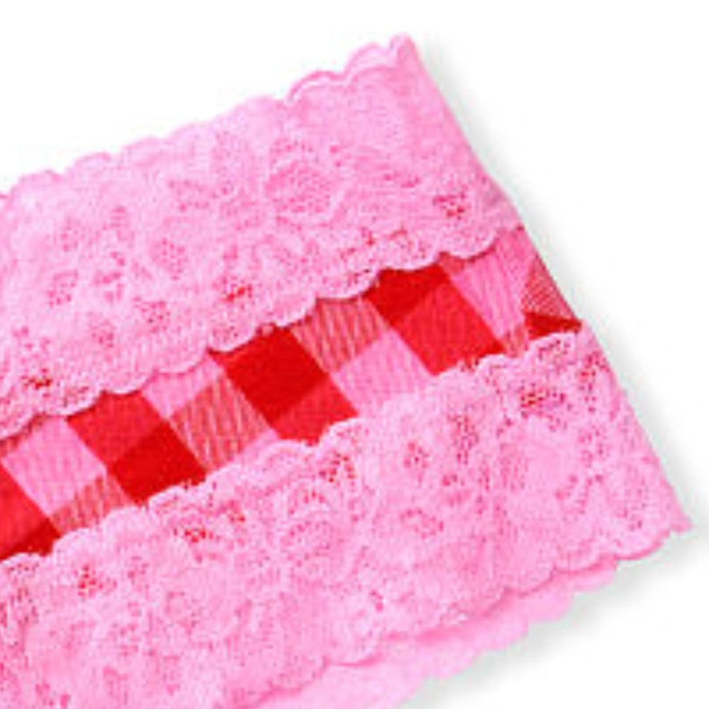 Pink & Red Plaid Cheeky VS NWT Victoria's Secret Cheekies Last Pair So Cute! - Picture 13 of 16